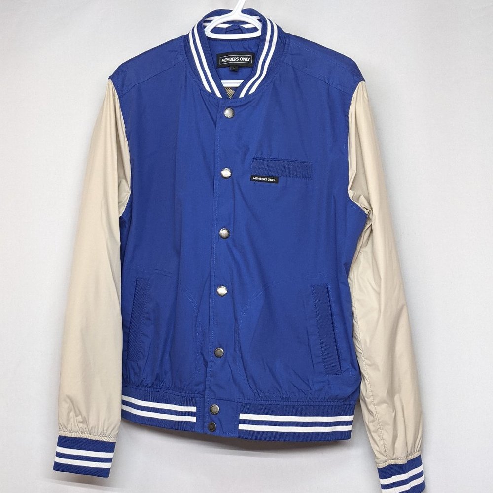 Members Only Varsity Jacket Large